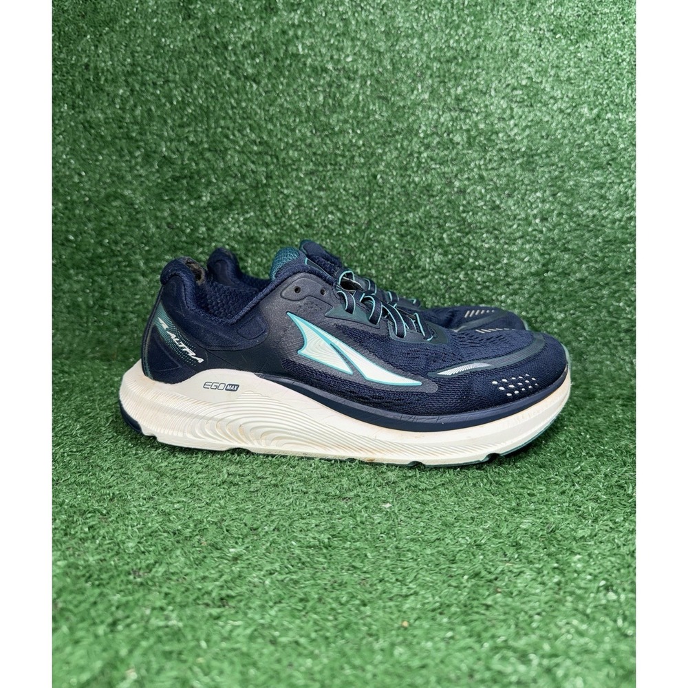 Altra Women's Navy Blue and Teal Athletic Running Shoes